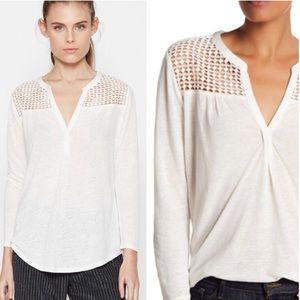 SOFT JOIE Aiyana Lace Top